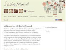 Tablet Screenshot of lackostrand.se